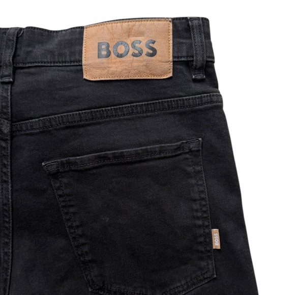 Boss Men’s Delaware Slim fit Black Denim Size 33X32 - Picture 6 of 11